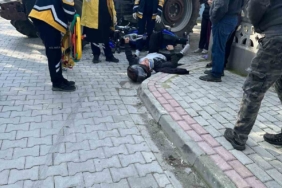 Gönen’de traktör ile motosiklet çarpıştı: 1 Yaralı