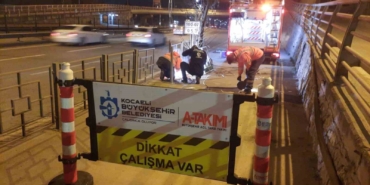 Yaya güvenliğini attırmak için üstyapı çalışmaları 7/24 sürüyor