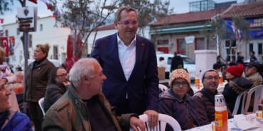 Ayvalık’ın Cunda Adası’ndaki iftara binlerce vatandaş katıldı