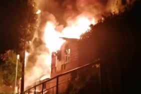 Alkollü olduğu iddia edilen şahıs bayram günü evini ateşe verdi