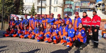 Deprem anı ve tahliye tatbikatı gerçeği aratmadı