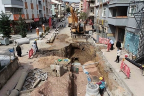 Denizciler Caddesi’nde altyapı çalışmalarının yüzde 55’i tamamlandı