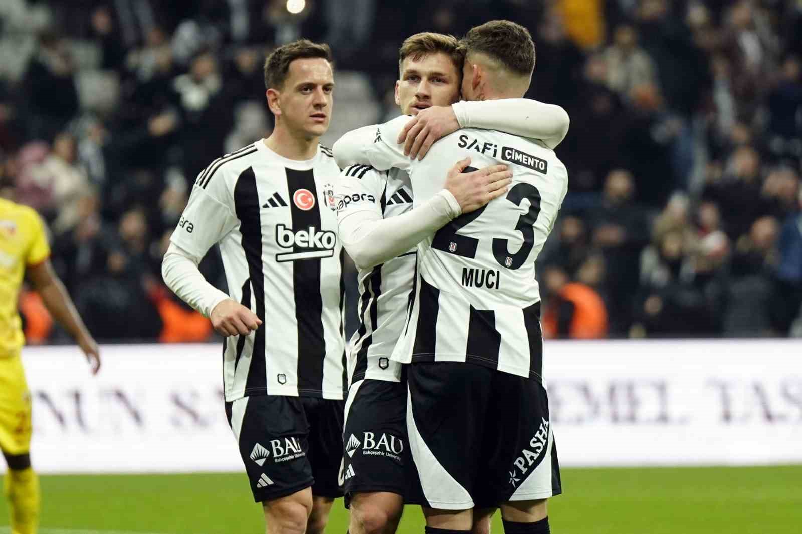 Beşiktaş sahasında 6 maçtır kaybetmiyor