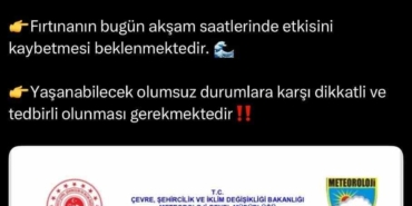 Valilik Sakarya’nın sahil kesimleri için uyardı