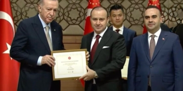 Cumhurbaşkanı Erdoğan’dan Bursalı firmaya teşekkür belgesi