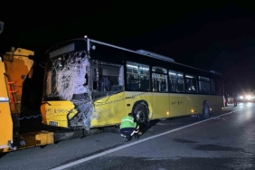 Sarıyer’de İETT otobüsü ile hafif ticari araç çarpıştı: 1 ölü