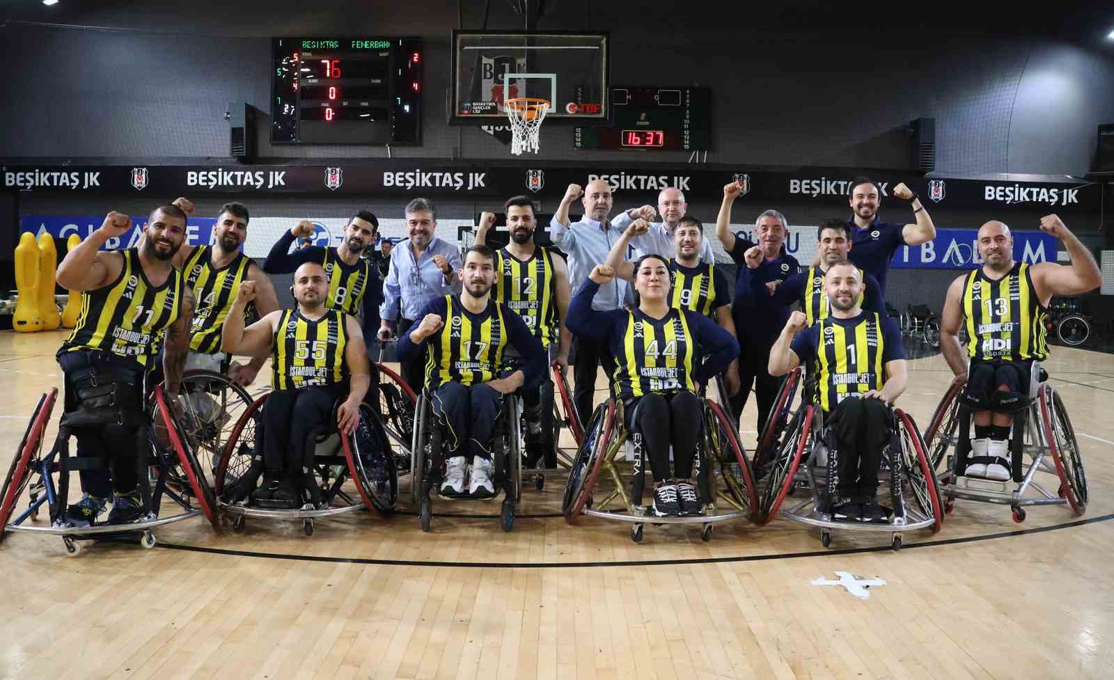 Fenerbahçe, Tekerlekli Sandalye Basketbol Süper Ligi’nde finale yükseldi