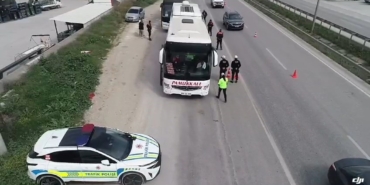 Dron destekli ’Yolun sonu bayram olsun’ denetimleri sıklaştı