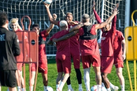 Galatasaray, Alanyaspor maçı hazırlıklarını Belek’te sürdürdü