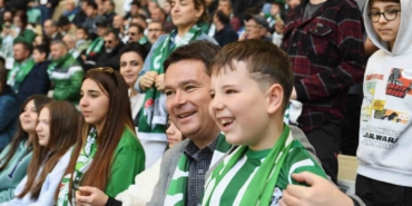 Osmangazili çocuklar maç heyecanı yaşadı