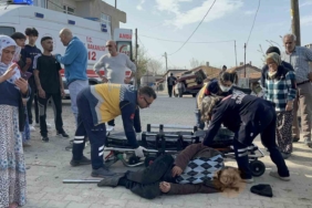 Alzheimer hastası yaşlı adamı demir boruyla döverek hastanelik etti