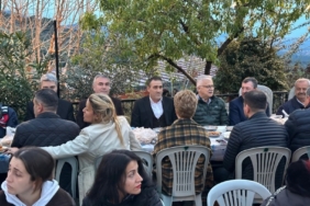 Kaymakam İlyas Memiş, iftar yemeğine katıldı