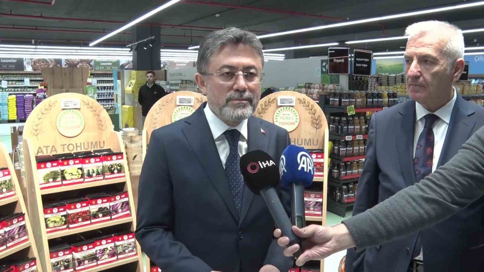 Tarım ve Orman Bakanı Yumaklı: "Türkiye tohumculukta dünyanın önde gelen ülkelerinden birisi"