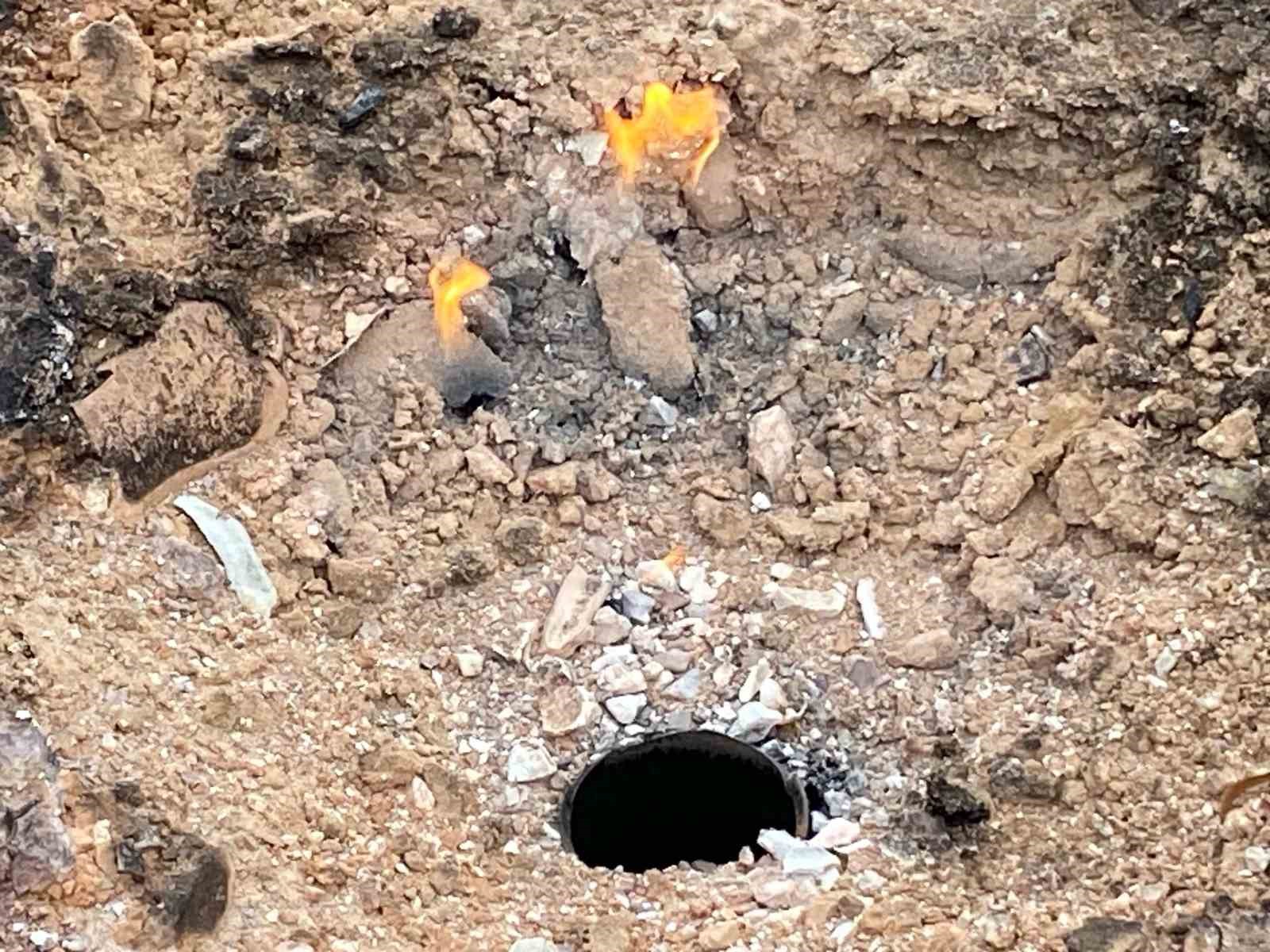 14 gündür yanan metan gazı etkisini yitirdi