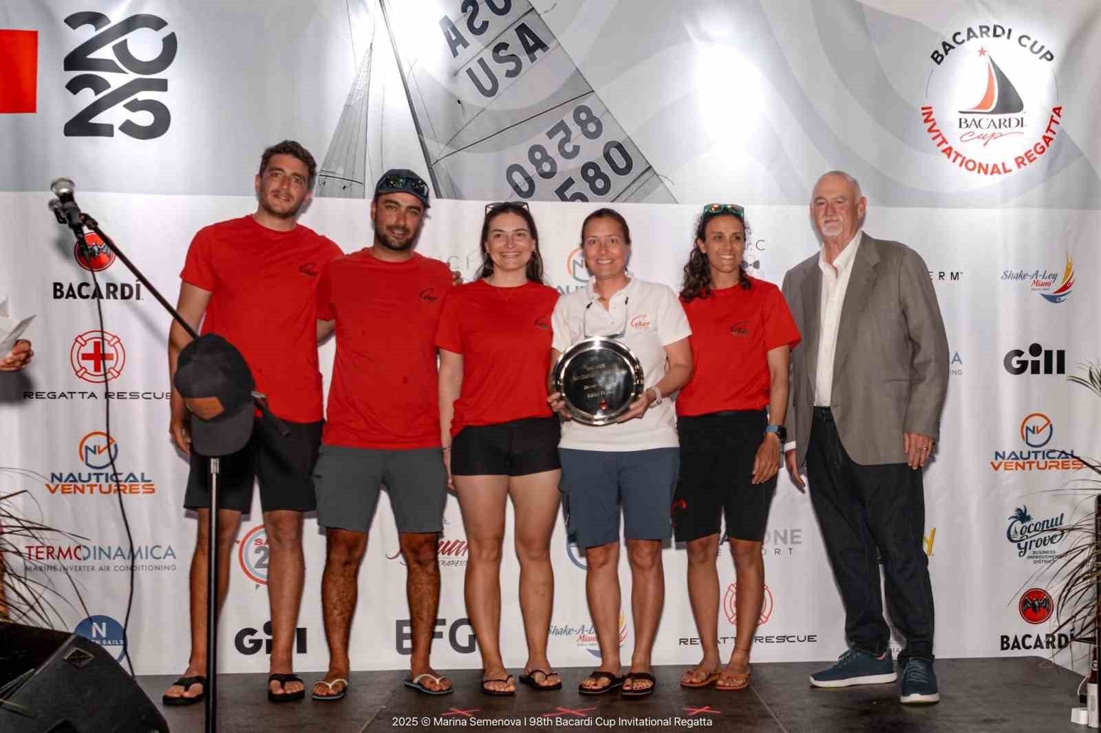 J70 Eker Takımı, Bacardi Kupası’nda Mixed kategorisinde birincilik elde etti