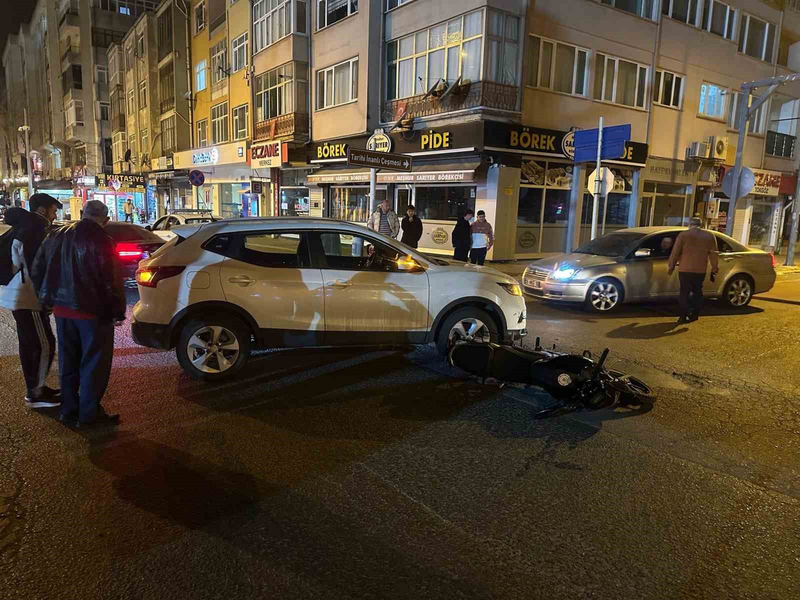 Tekirdağ’da trafik kazası: 1 yaralı