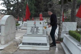 Bayram öncesi, şehitlikte hüzün