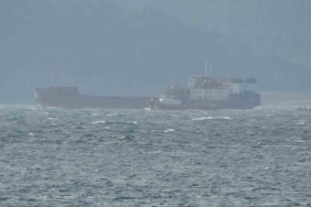 Çanakkale Boğazı’nda genel yük gemisi makine arızası yaptı