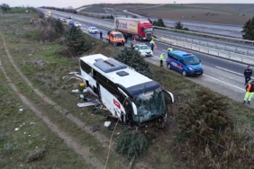 Gelibolu’daki otobüs kazasında yaralı sayısı 40’a yükseldi