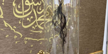 Özer Celep ‘Kutsal Emanetlerin’ bakımını yapıyor