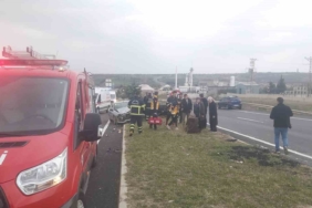 Kırklareli’nde trafik kazası: 2 yaralı
