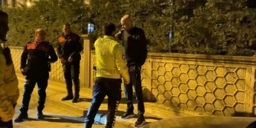 Uygulamadan kaçan alkollü sürücüden polislere: "Amerikan polisi misiniz?"