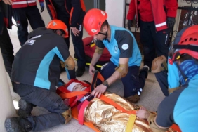 Böyle deprem tatbikattı görülmedi