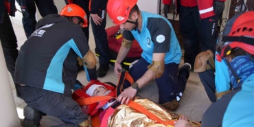 Böyle deprem tatbikattı görülmedi