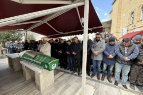 Kiracısı tarafından pompalı tüfekle öldürülen adam son yolculuğuna uğurlandı