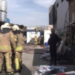 Ümraniye’de geri dönüşüm deposu alevlere teslim oldu