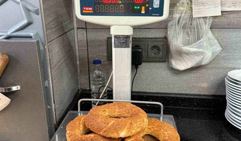 Ramazanın ilk gününde zabıtadan fırınlarda gramaj denetimi