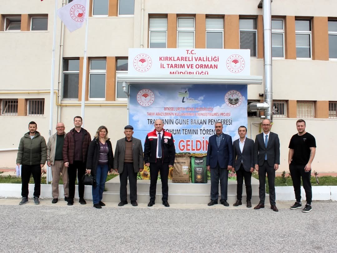 Kırklareli’nde üreticilere yüzde 50 hibeli tohum