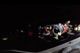 Ayvacık açıklarında 32 kaçak göçmen yakalandı