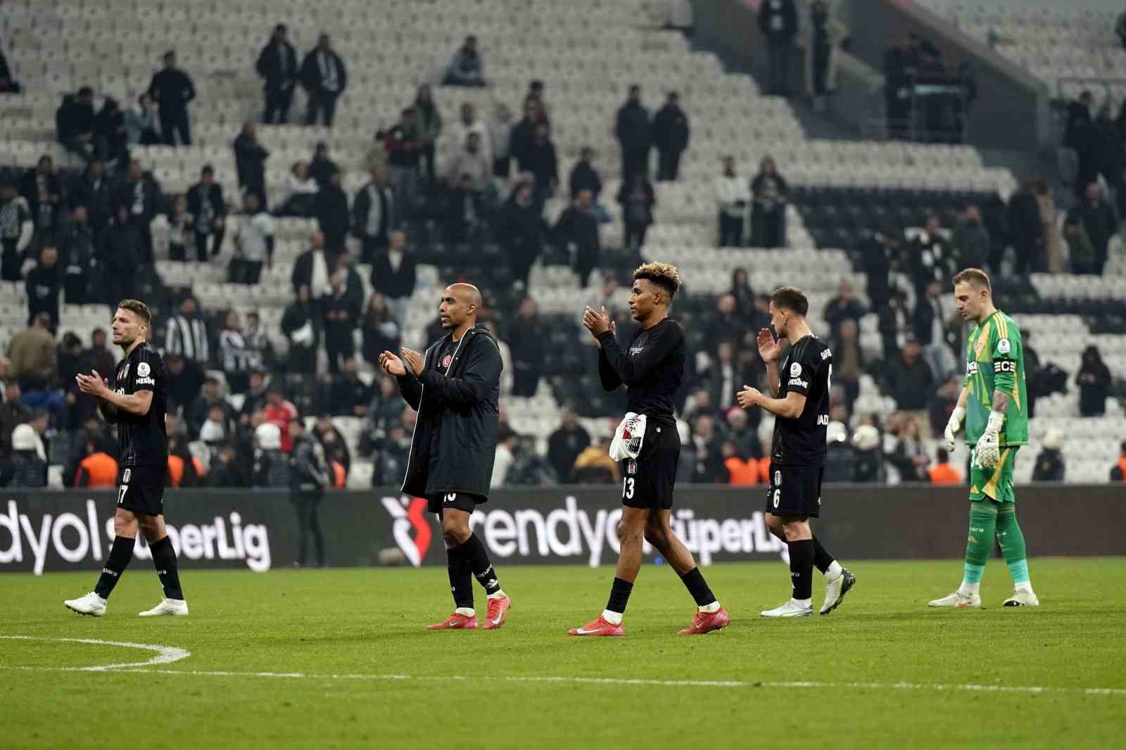 Beşiktaş sahasında 6 maç sonra kaybetti