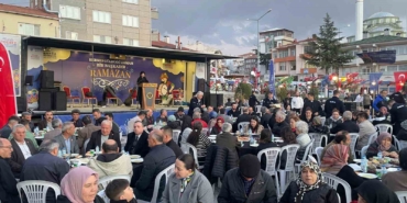 Harmancık’ta iftar bereketi