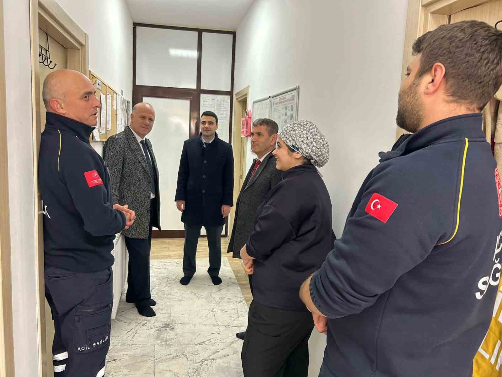 Sağlık çalışanları ile bir araya gelindi