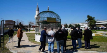 Edirne’de gün yüzüne çıkarılan Muhammed Bin Kutbüddîn İznîkî Hazretlerinin türbesine ziyaretçi akını