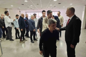 Başkan Sezer personel ile bayramlaştı