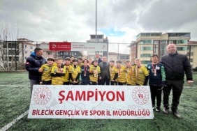 Küçükler Futbol İl Turnuvasının şampiyonu Edebali Ortaokulu oldu