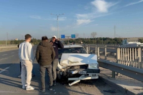 Tekirdağ’da zincirleme kaza: 2 yaralı