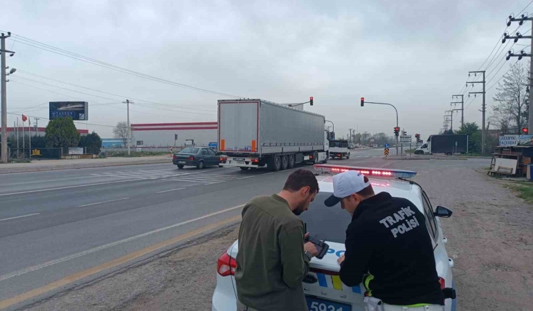 Polis dronu iş başında: 1 saatte 36 bin lira ceza