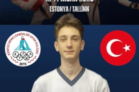 Körfezli Hamza’ya Estonya’da milli görev