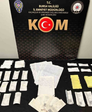 Bursa’da sahte akaryakıt fişi düzenleyerek vergi kaçıran 12 kişi yakalandı