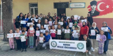 Havran Meslek Yüksekokulu öğrencilerinden anlamlı etkinlik