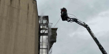 Ataşehir’de inşaat halindeki binada yangın