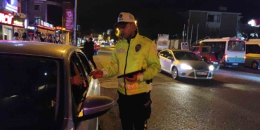 Tekirdağ polisinden alkollü araç kullanımına geçit yok