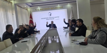 Belediye meclisinde tek gündem görüşüldü