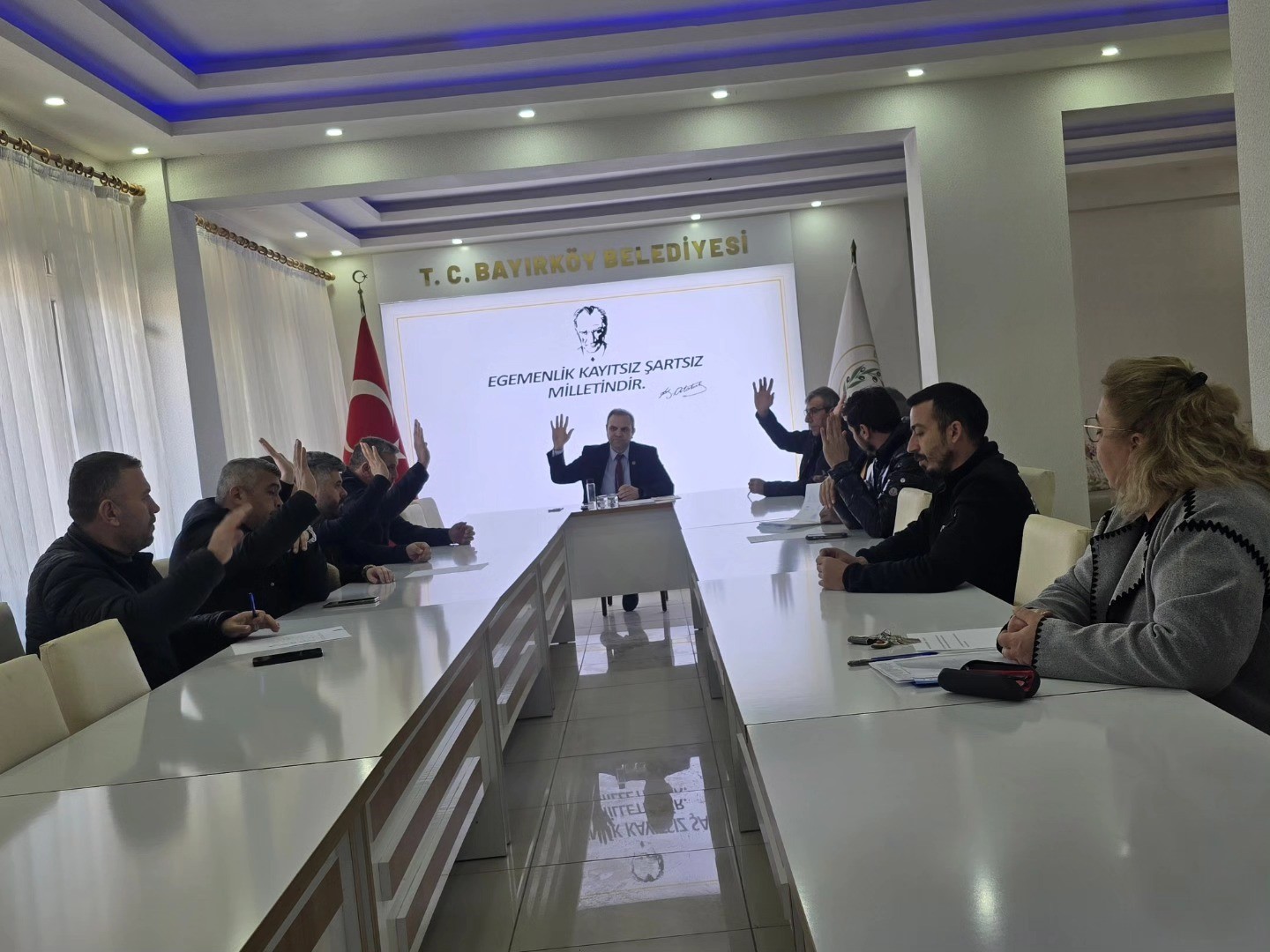 Belediye meclisinde tek gündem görüşüldü