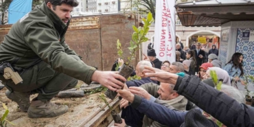 Ücretsiz fidana büyük ilgi