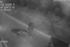 Sarıyer’de İETT otobüsü ile hafif ticari aracın çarpıştığı kaza güvenlik kamerasında